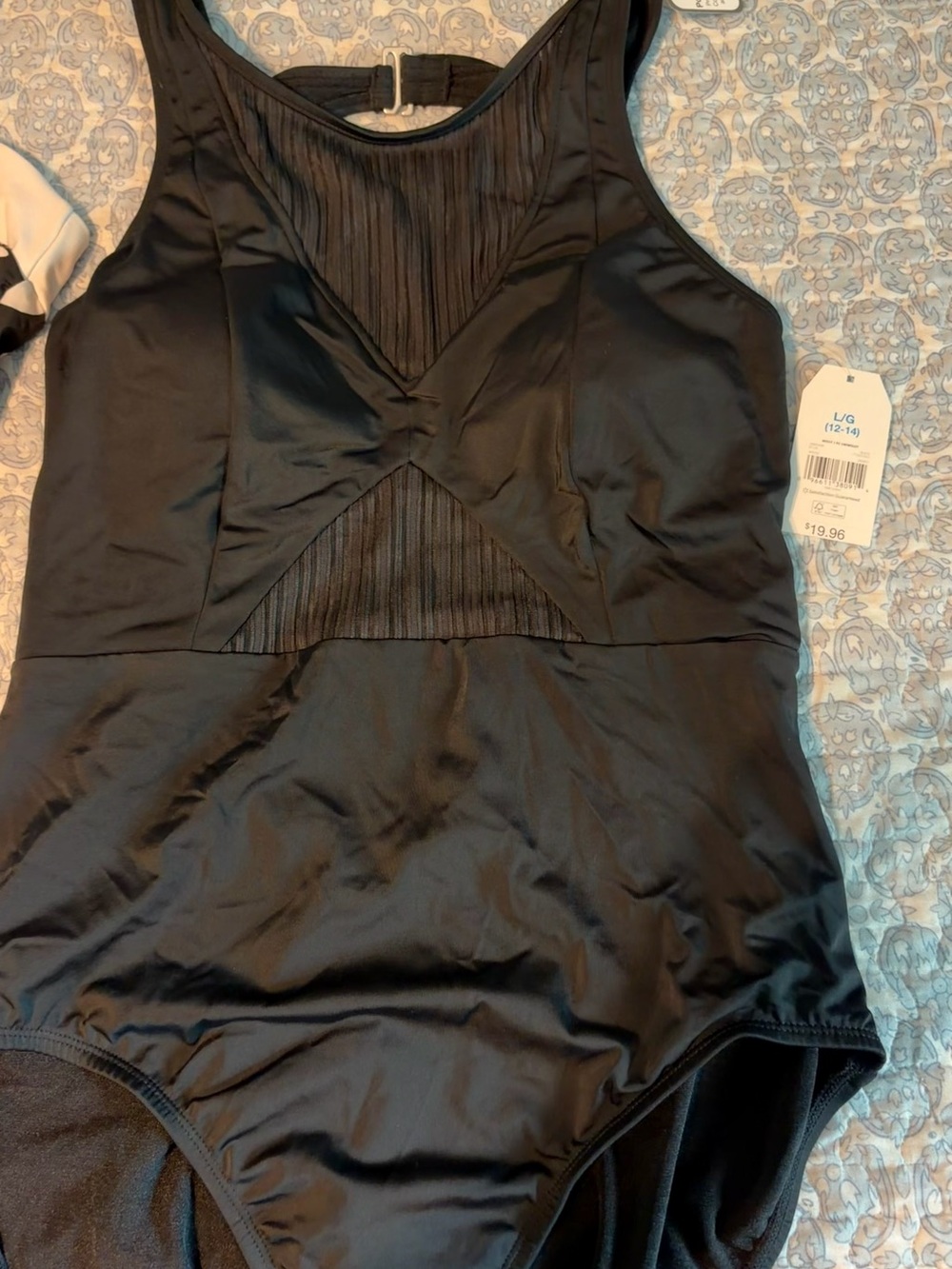 Black Women's One-Piece Swimwear 12/14